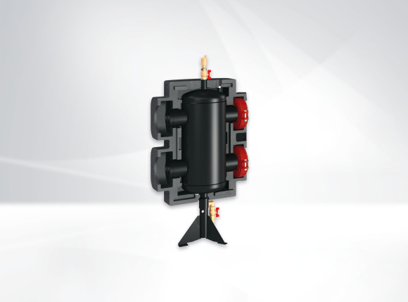 Hydraulic switch with deaerator MHK DN 25 - 32