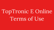 TopTronic E Online Terms of Use